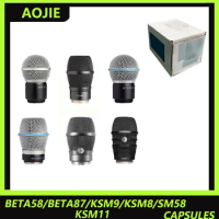 AOJIE wireless microphone capacitive dynamic microphone capsule beta87ksm9hs sm58beta58ksm8 adapted to Shure wireless microphone