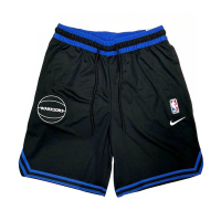 NIKE NBA Dri-FIT 10IN DNA 短褲 勇士隊-黑藍-FB3987010