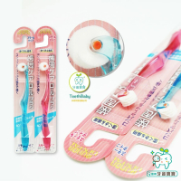 【RUNDA】FS399E 日本原裝 RUNDA 滾輪牙刷 直立式兒童款 藍粉可選 兩色 一支
