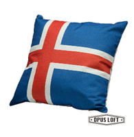 LOFT工業風 冰島國旗抱枕
