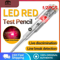 1/2PCS Intelligent Tester Pen Non-contact Induction Test Pencil Voltmeter Power Detector Electrical Screwdriver