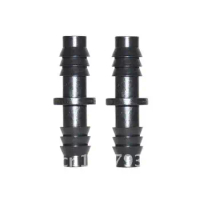 Double Barb Water Hose Connectors Barbed Straight Connector for Garden Drip Irrigation 8/11mm Hose Tubing Fitting 15 Pcs 3/8