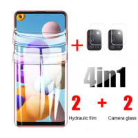 4-in-1 Hydrogel Film for Samsung Galaxy A21S Ultra protective film sansung A 21S A21 21 S screen protector film safety not glass