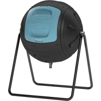 US Multifunction Garden Tumbling Composter, Heavy-Duty Fast-Working Compost Bin with Easy-to-use Dra