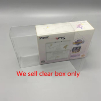 Clear transparent box For new3DS Japan version for Disney Limited Edition game console Display storage PET protective Box