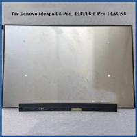 14 inch for Lenovo ideapad 5 Pro-14ITL6 5 Pro 14ACN6 LCD Screen Display IPS Laptop Panel QHD 2240x1400 EDP 40pins 100% sRGB