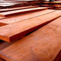 Papan mahoni 2 × 10 × 1 meter halus/amplas dan biasa/kasar