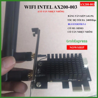 bộ định tuyến Card wifi không dây intel - máy tính PC AX200 9260AC 7260AC kèm bluetooth tốc độ cao