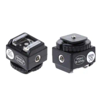 1.14*1.02*1.18 inch Hot Shoe Converter 1PCS Adapter PC Sync For Nikon Flash To Canon Photographers 29*26 *30mm