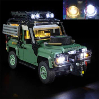 （No LEGO, Just Light）USB Lights Compatible with LEGO 10317 Land Rover Classic Defender 90