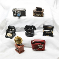 復古相機鋼琴電話機擺件拍照道具擺拍 ins裝飾拍攝創意攝影道具