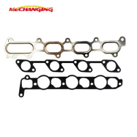 For MITSUBISHI L 200 2.5L 4WD KB4T 4D56T Intake Exhaust Manifold Engine shim Engine Parts Auto Parts Engine Gasket