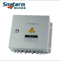 6 String PV solar input array Photovoltaic Array Solar PV Combiner Box 2 PV solar output for off grid solar energy system