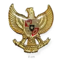 Pin Merah Putih Mpg Garuda Paskibra 5cm (2 PCS)