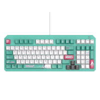 【ASUS 華碩】初音未來聯名套組★TUF Gaming K3 Gen II Hatsune Miku Edition 電競鍵盤(光學機械式RGB青軸)