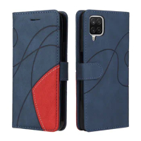 Samsung Galaxy A12 Case Leather Wallet Flip Cover Samsung Galaxy A12 Phone Case For Galaxy A12 5G Luxury Flip Case