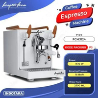 Mesin Kopi Espresso Espresso Machine Ferratti Ferro FCM3124 Mozzafiato Hitam
