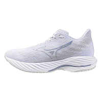 Mizuno Wave Rider 28 Sw [J1GD240623] 女 慢跑鞋 運動 超寬楦 支撐 緩衝 白銀 藍