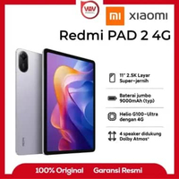 Tablet Xiaomi Redmi Pad 2 4G Ram 6GB Internal 128GB Garansi Resmi Purple