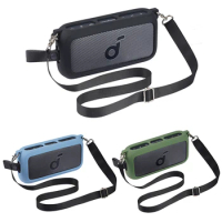 Newest Silicone Carrying Travel Cover Portable Waterproof Case for Anker Soundcore Motion 300 Wireless Bluetooth Speaker