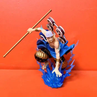 Anime One Piece Figures Thor Enel God Sky Piea Enel Action Figures Model 18cm PVC Collectible Orname