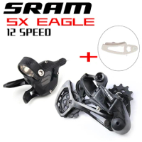 SRAM SX EAGLE 1X12 12 Speed Small Groupset Trigger Shifter Right Side Rear Derailleur Mountain Bicycle Bike MTB Kit