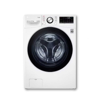 【LG】 蒸氣滾筒洗衣機 (蒸洗脫烘)｜洗衣15公斤+烘衣8公斤 (冰瓷白) WD-S15TBD