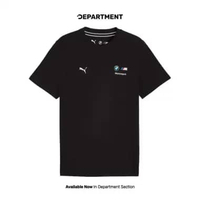 Kaos Pria PUMA BMW MMS ESSENTIALS LOGO 63489701 ORIGINAL XXL