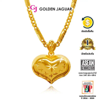 สร้อยคอ ทอง จากัวร์ (9.88 g) GJ เครื่องประดับชุบทอง  เครื่องประดับแฟชั่น Gold Plated Jewellery (TH41