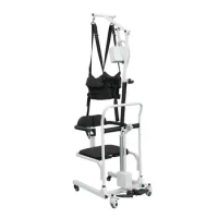 Multifunction Patient Lifting Transfer Chair Powered Transfer Chair with Commode