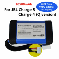 2024 Year Player Speaker Original Battery For JBL Charge 5 / Charge 4 Q version Wireless Bluetooth Battery GSP-1S3P-CH40 Bateria