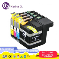 LC129XL  LC125XL LC125 LC129 Premium Color Compatible Printer  Cartridge For Brother MFC-J6520DW/J67