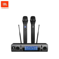 JBL VM300無線麥克風家庭KTV音響套裝會議室娛樂演出一拖二話筒【Snowbelle優選】