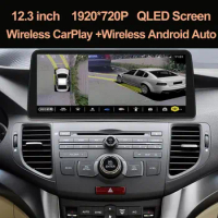 For Honda Accord 8 Spirior /Acura Tsx 2009 2020-2013 Car Radio Multimedia Player GPS Navi Auto Carplay Stereo Android 13 Screen