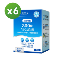 【達摩本草】五國專利300億ABC益生菌x6盒(30入/盒)