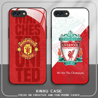 Manchester United F.C., Dành Cho IPhone 8 PlusỐp Điện Thoại Kính Cường Lực Câu Lạc Bộ Bóng Đá, Liver