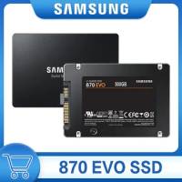 SAMSUNG 500GB 250GB SSD 870 EVO QVO 8TB Internal Solid State Disk 1TB 2TB 4TB Hard Drive SATA 3 2.5" for Laptop HDD Computer