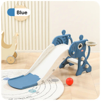 Hot Sale Mini Slide WITH Basketball Frame Kids Playground Small Children's Slide Cheap Slide Small S