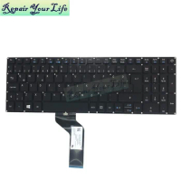 WB Turkish Spanish Brazil Backlit Keyboard for Acer Aspire V15 V5 591G 54PC Nitro VN7 572 592 VN7-57