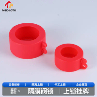 Meidun Industrial Diaphragm Valve Lock Engineering Plastic Protective Cover Pipeline Valve Safety Lo