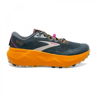 Brooks Caldera 6 [1203661B042] 女 慢跑鞋 越野 郊山 火山口系列6代 覓食限定款 灰橘
