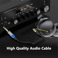 Multifunction  Connection Cord 3.5mm TRS to  Female Cord Power Speaker Cable Stretchable Spring for 