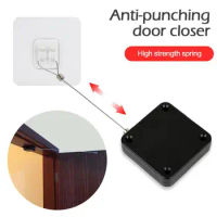 Punch Free Sliding Door Automatic Door Closer Home Improvement Multifunctional Automatic Door Closer Closer Automatic Sensor