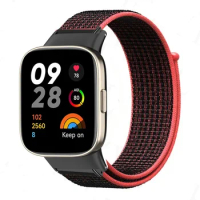 Fashionable nylon loop For Xiaomi Redmi Watch 3 Active Sports Women Men Wrist Strap Loop For Mi Watch Lite Redmi Watch 2