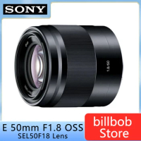 Sony E 50mm F1.8 OSS APS-C Frame Standard Prime Lens for Sony A5000 A5100 A6000 A6400 camera