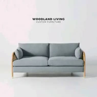 Sofa Minimalis Kayu Jati Solid Kursi Sofa Modern Rotan Sofa Kayu Jati Solid DP