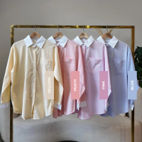 November's Clara Stripe Cotton Shirt
