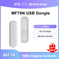 Original Unlocked ZTE MF79N Wireless USB Dongle Mobile Broadband CAT4 150Mbps Portable Modem 4G WiFi Sim Card For Home Office