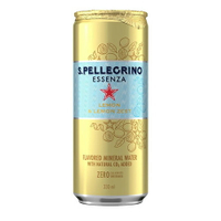 San Pellegrino 聖沛黎洛 零卡香氛氣泡飲 冰心凍檸風味 330毫升 X 24罐