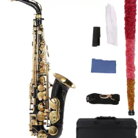 tipo strumento a bolle di legno con pulizia pennello guanto cinghia imbottita custodia saxophone alto